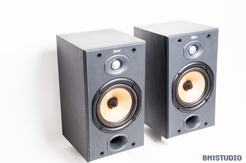 B&W DM601 S2 Speakers (pair) Black | Reverb