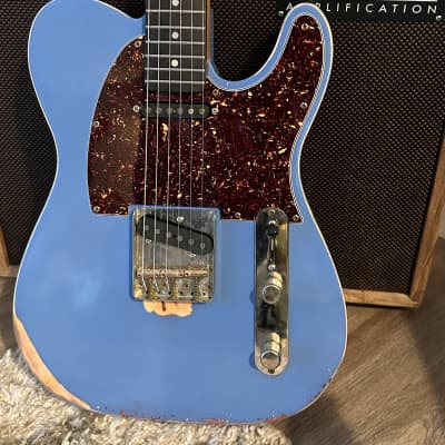 Big River/Fender Telecaster**Lake Placid Blue Nitro Relic**Onamac “Tall Blues” Tele Pickups* image 2