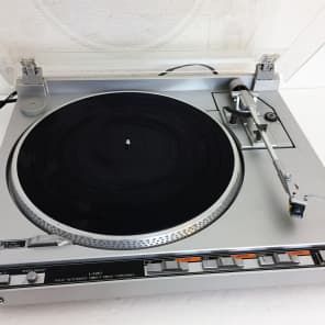 Vintage JVC L-F210 Direct Drive Turntable with Original Audio Technica DR100 Cartridge Audiophile in image 2
