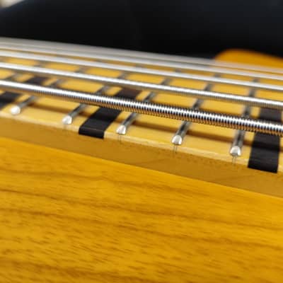SCHECTER Bassgitarre, Session Stiletto 5, Aged Natural Satin image 9