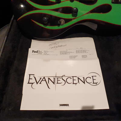 ESP Grynch owned by Evanescence in My Immortal video! LTD James Hetfield Custom Signature Guitar image 7