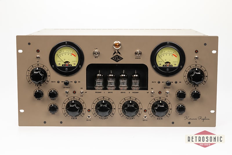 Kerwax Replica Stereo Tube Line Preamplifier image 1