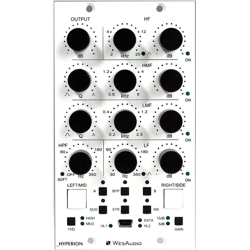 WesAudio HYPERION Parametric Equalizer (500 Series) image 1