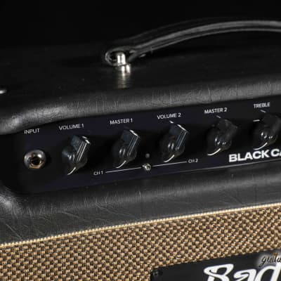 Bad Cat Black Cat 20W 2-Channel Tube Amp Head w/ Footswitch & Cover image 3