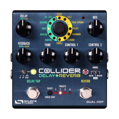 Source Audio Collider Delay + Reverb Pedal for sale