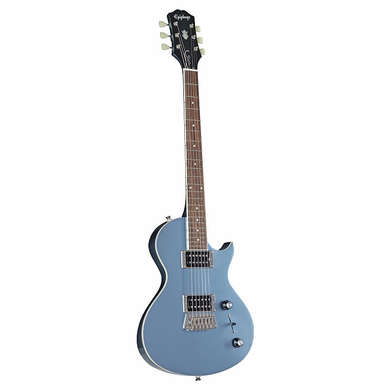 Epiphone Waxx Nighthawk Studio Pelham Blue - Electric Guitar | Reverb