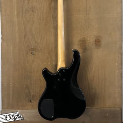 Fernandes Tremor 4-String Electric Bass Guitar Black Cherry Burst image 4