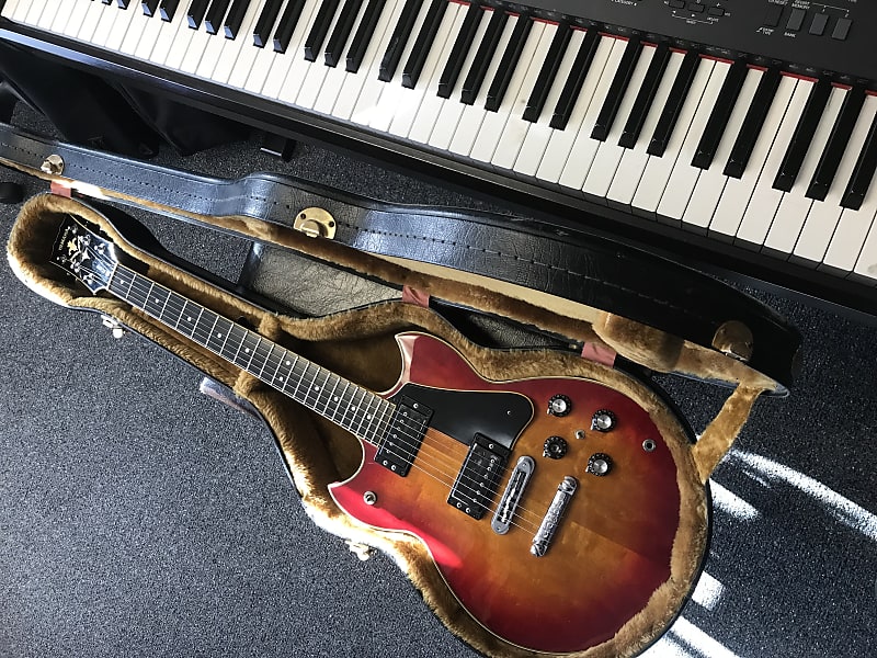 Yamaha SG1500 vintage solid body electric guitar made in Japan 1977 in  cherry sunburst excellent with original hard case and case candy. | Reverb