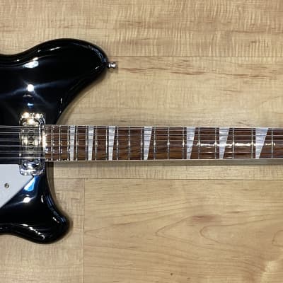 Rickenbacker 360/12 12-string Electric Guitar 21-Fret Version JetGlo (Black) image 2