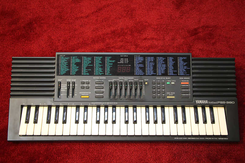 Yamaha PSS-380 PortaSound 49 Mini Keys Synthesizer