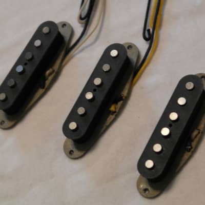 RH Factor Guitar Pickups Hendrix Inspired (68-69) Stratocaster Pickup Set With  White Covers! image 3