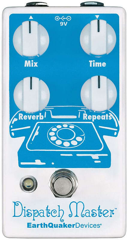 初期型EARTHQUAKER DEVICES Dispatch Master Earthquaker Devices Dispatch Master Delay & Reverb V3
