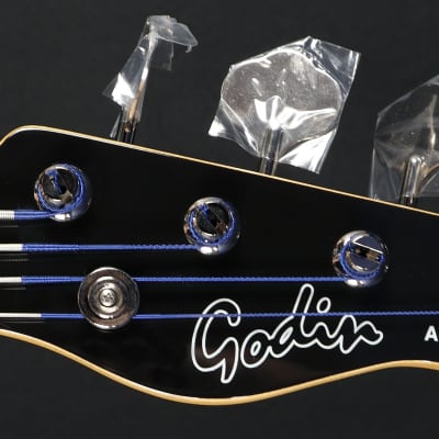 Godin A4 Ultra Fretless SF Natural Semi-Acoustic Electric Bass Guitar image 6