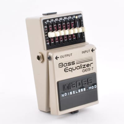 Boss GEB-7 Modified Noiseless For Bass Equalizer EQ Pedal Mod Used From Japan #663 image 6
