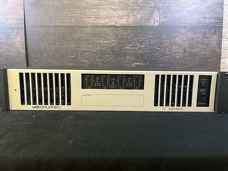 Lab Gruppen C 20:8X Power Amplifier (Richmond, VA) | Reverb