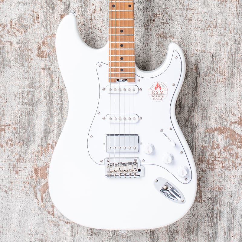 Bacchus Stratocaster HSS BSH-750 RSM White | Reverb