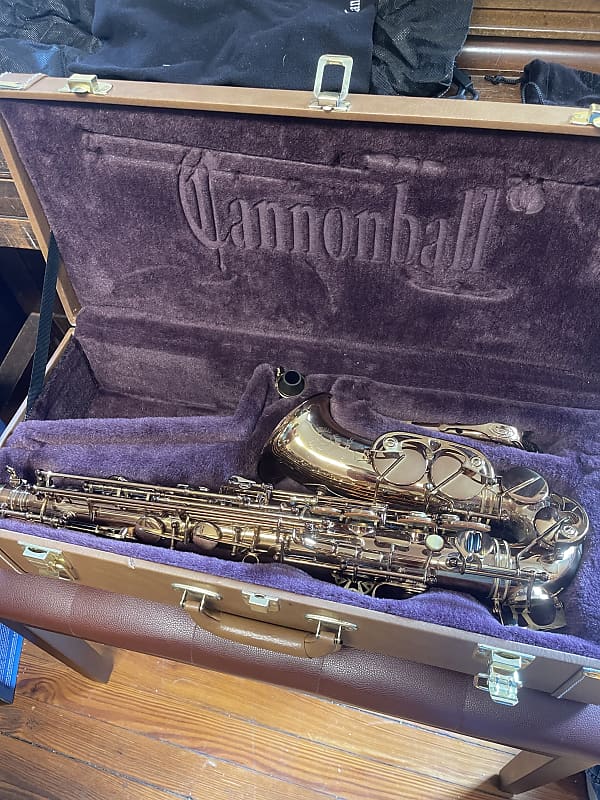 Cannonball Vintage Reborn Alto Saxophone Dark Amber Lacquer image 1