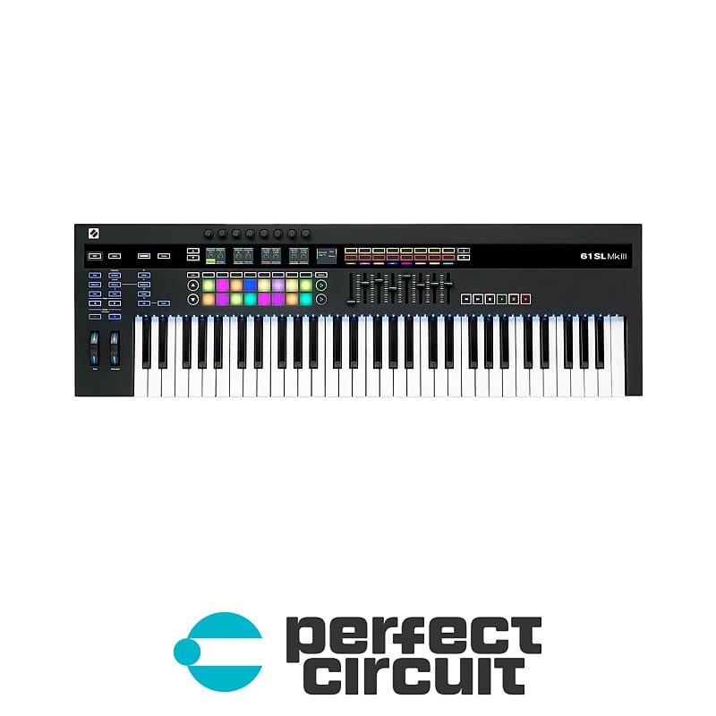 Novation 61SL MkIII Keyboard MIDI Controller image 1