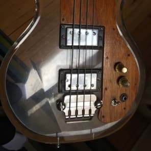 Univox Lucite Bass 1974 Clear/Lucite image 4