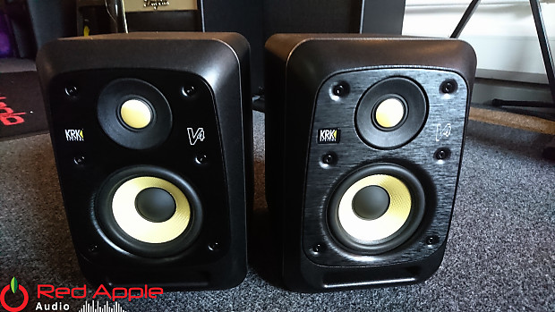 KRK V4 S4 Studio Monitors Pair Reverb