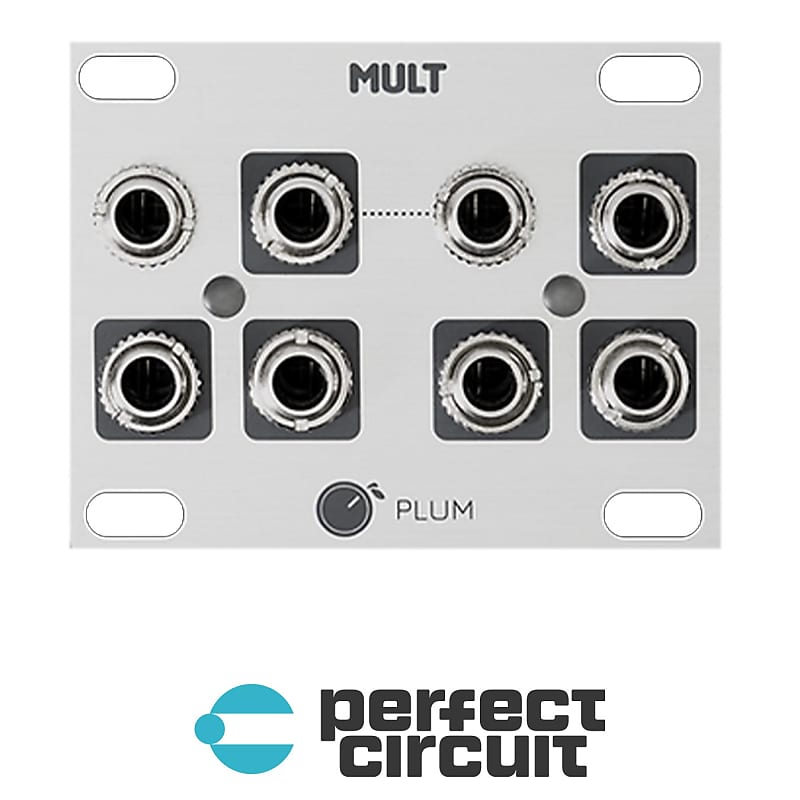 Plum Audio MULT 1U Buffered Multiple (Silver) image 1
