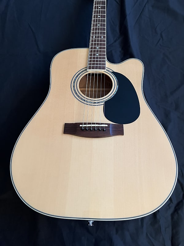 Mitchell MD100SCE Solid Top Acoustic Electric Guitar | Reverb