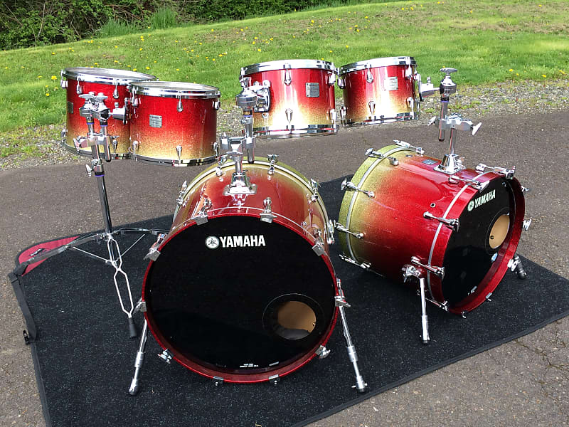 Yamaha Birch Custom Absolute Nouveau Drum Set image 1