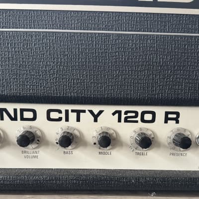 Sound City 120R Head 1970s - Black image 3
