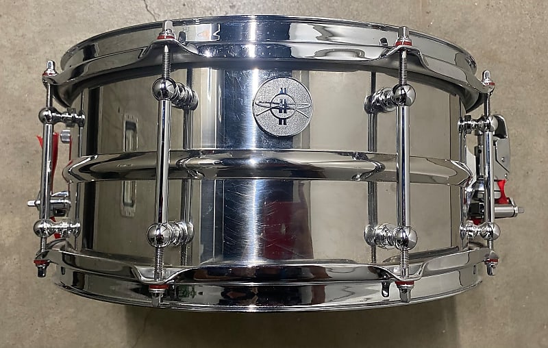 Dunnett 2N Stainless Steel Snare Drum with Dunnett Snare Bag and Extra  Detachable R4 Throw-Off parts