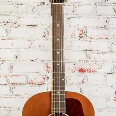 Gibson - J-45 50's Faded - Acoustic-Electric Guitar - Faded Vintage Sunburst - w/ Hardshell Case image 3