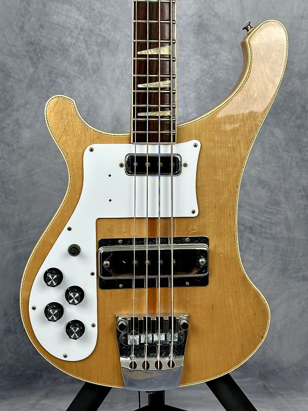 Left-Handed Greco RB-700 “Ricky” 1977 - Natural w/Checkered