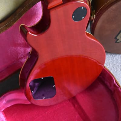 CLEAN 1980 Tokai Love Rock LS-60 Cherry Sunburst w/Lifton Style Hardcase, Made in Japan, MIJ, Lawsuit image 9