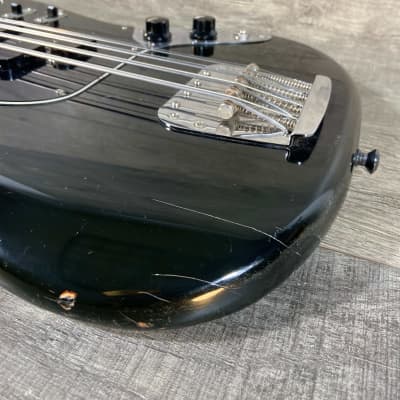 Fender Mustang 8-String Bass 1975 Black image 6