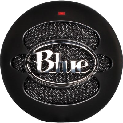 Blue Microphones Snowball USB Condenser Microphone with Accessory Pack, Ice Black image 12