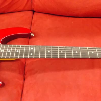 Brian Moore iM Synth Guitar W/Midi Pickups & Gig Bag Trans Red image 11