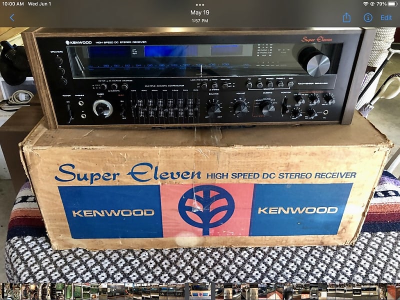 Kenwood Super Eleven High Speed DC Stereo Receiver With Reverb