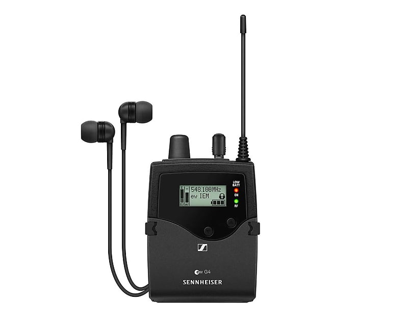 Sennheiser EK IEM G4-A (Band A) Wireless Stereo Bodypack Receiver w/ Earphones image 1