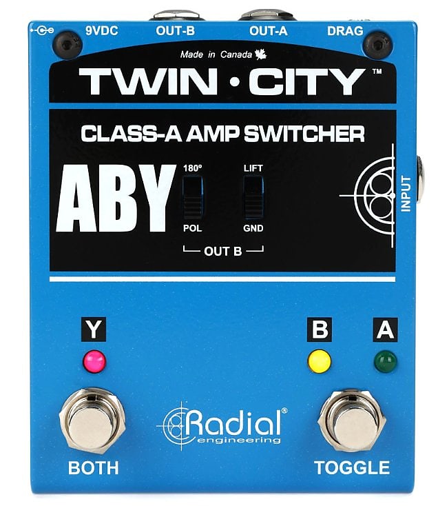 Radial Twin City Bones ABY Amp Switcher image 1
