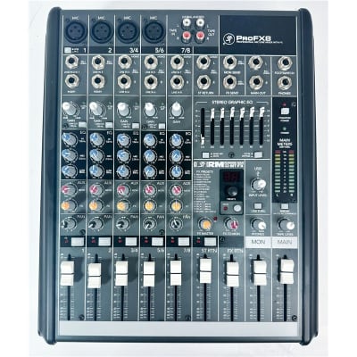 Mackie Pro fx8 Professional Mic/Line Mixer With FX, Second