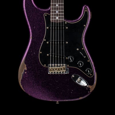 Fender Custom Shop Empire 67 Stratocaster Relic - Magenta Sparkle #74610 for sale