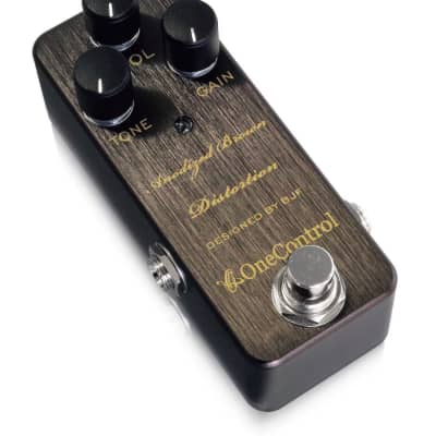 One Control BJF Designed Anodized Brown Distortion pedal image 7