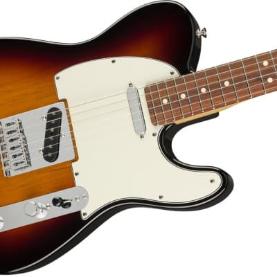 Fender Player Telecaster Guitar, Pau Ferro Fingerboard, 3-Color Sunburst image 3