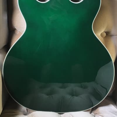 Guild Newark St. Collection Starfire II Bass 2010s - Emerald Green image 5