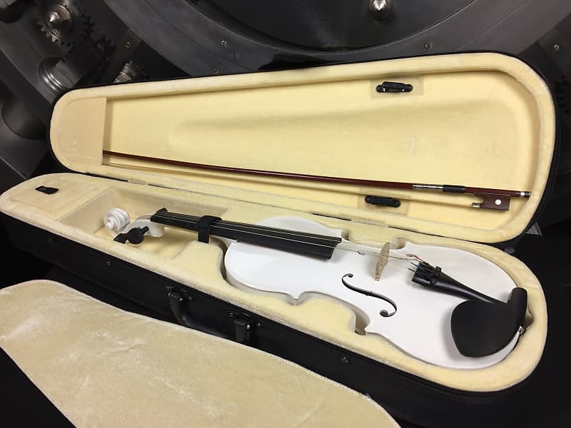 Mendini By Cecilio Violin 4/4 Full Size Kit For Beginners - Hand Carved