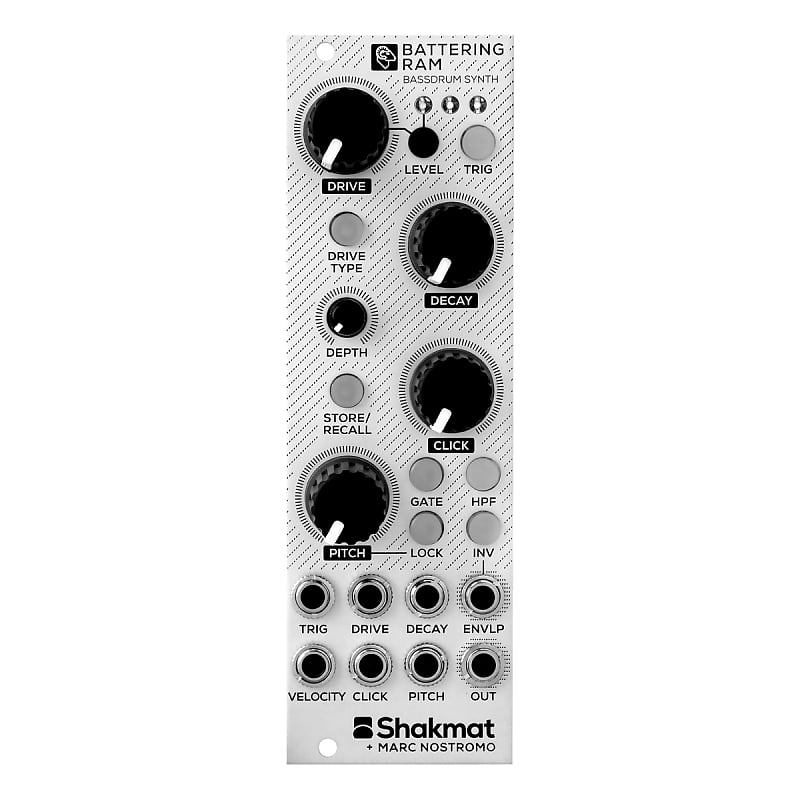 Shakmat Modular Battering Ram Eurorack Kick Drum Module Reverb UK