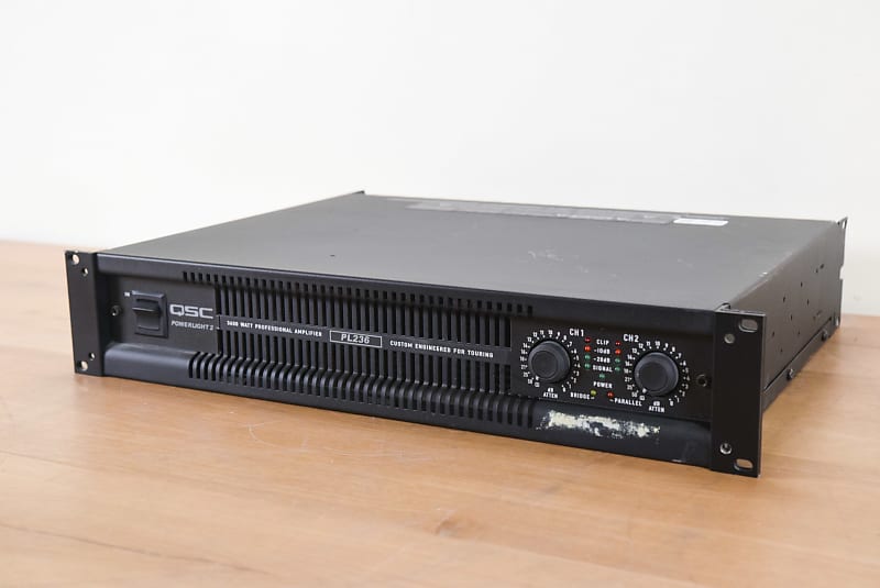 QSC PowerLight 2 PL236 2-channel Power Amplifier (church