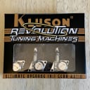 Kluson KRFL-6BX-C Revolution 6-in-Line F-Mount Locking Tuners