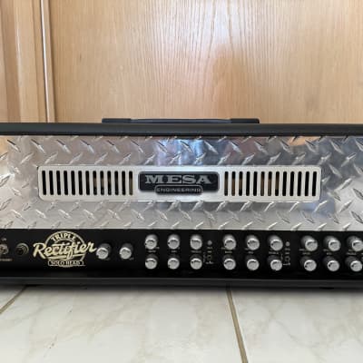 Mesa Boogie Triple Rectifier Solo Head 3-Channel 150-Watt Guitar Amp Head  2000 - 2009 | Reverb