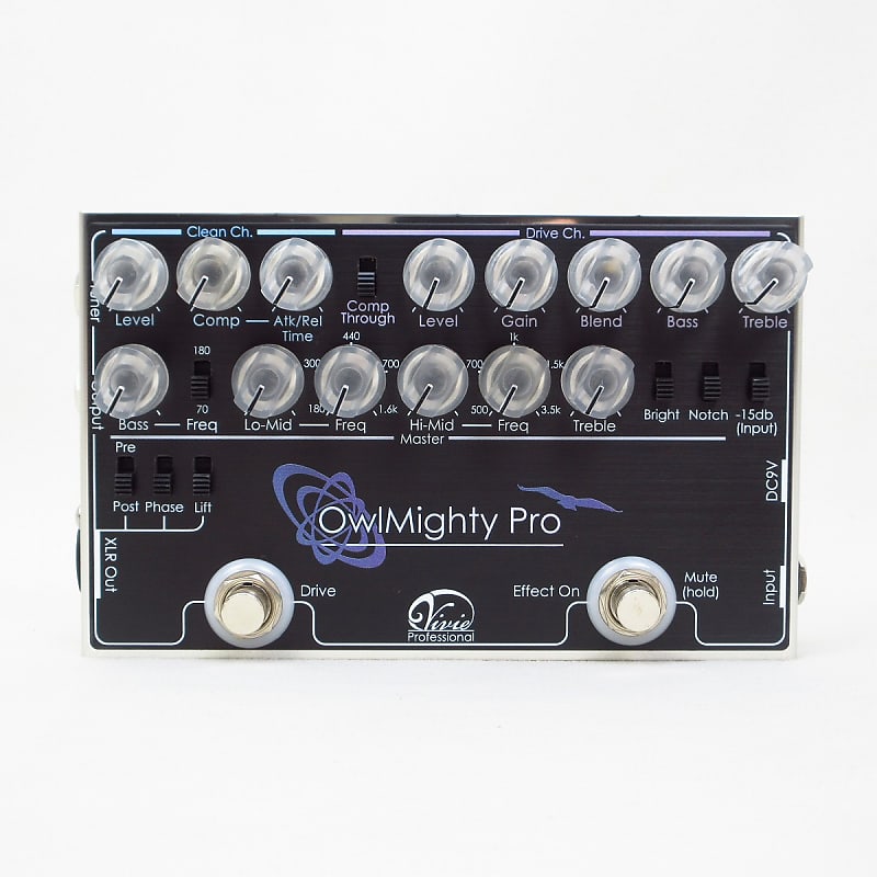 【美品】Vivie OwlMighty Pro Vivie OwlMighty Pro Bass Preamp Bass Preamp (05/24) | Reverb