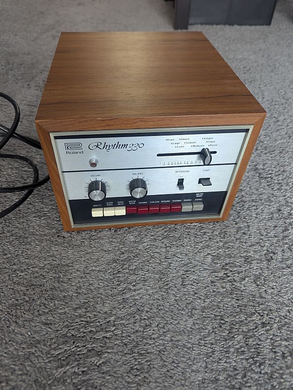 Roland Rhythm TR-330  ローランド　リズムマシーン ROLAND Rhythm TR-330 Vintage Drum Machine - 10 Combinable